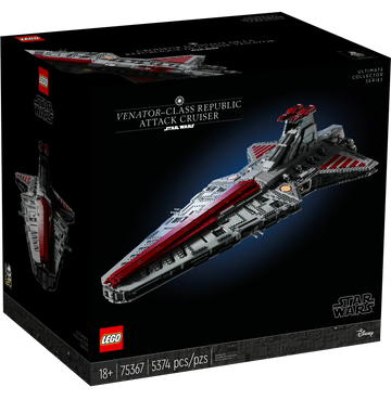 LEGO 75367 Star Wars Venator-Class Republic Attack Cruiser Set