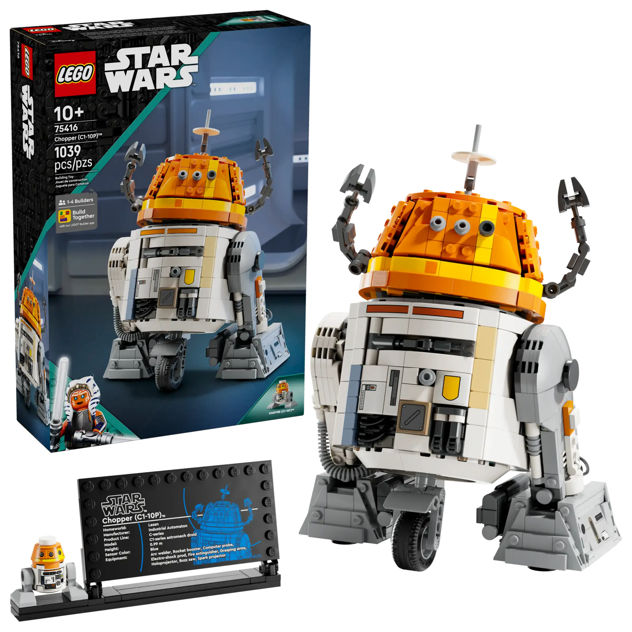 LEGO Star Wars Chopper (C1-10P)™ Buildable Droid Set