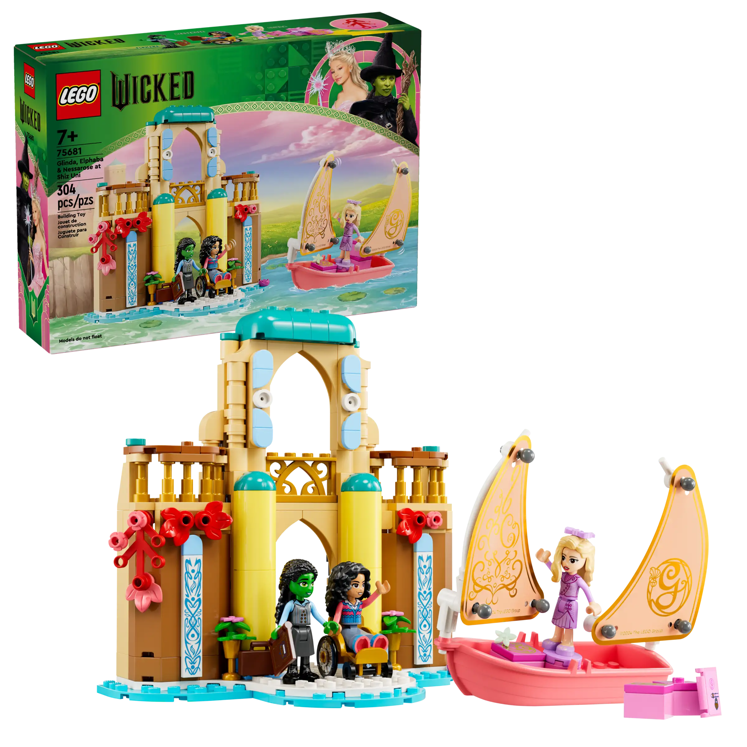 LEGO 75681 Wicked Glinda, Elphaba & Nessarose Playset