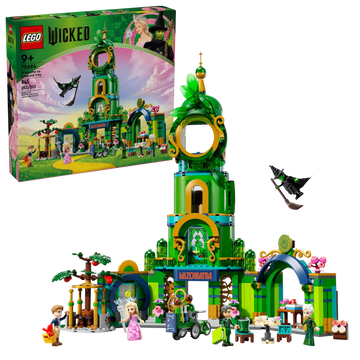 LEGO 75684 Wicked Emerald City Tower with 5 Mini-Dolls