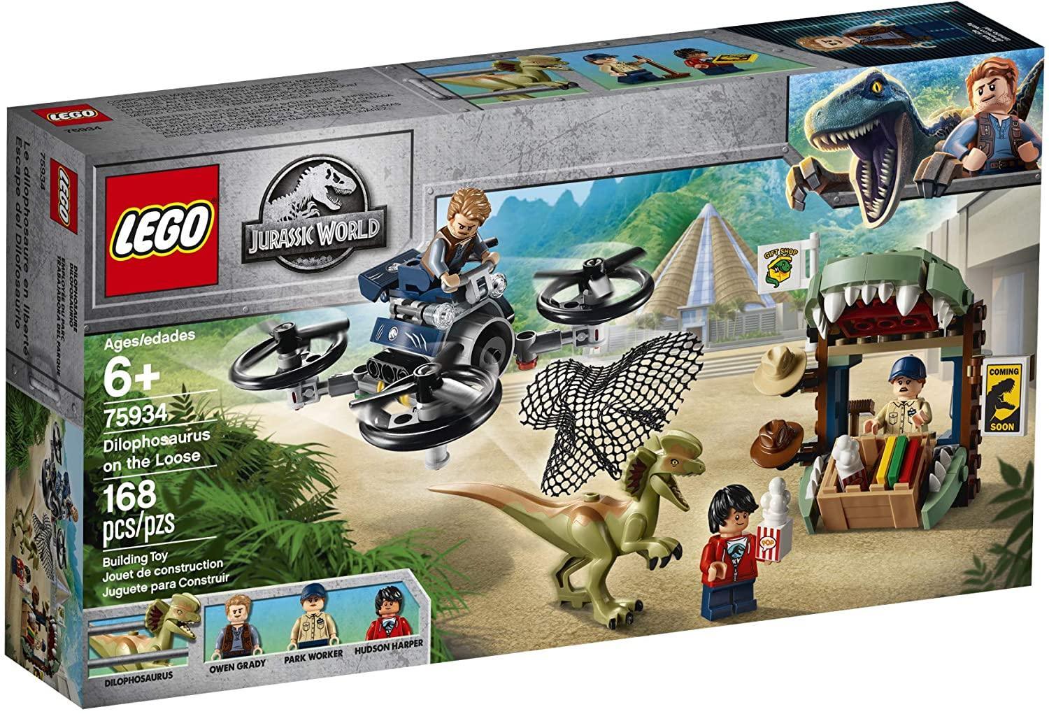 LEGO Jurassic World Dilophosaurus Building Kit 75934