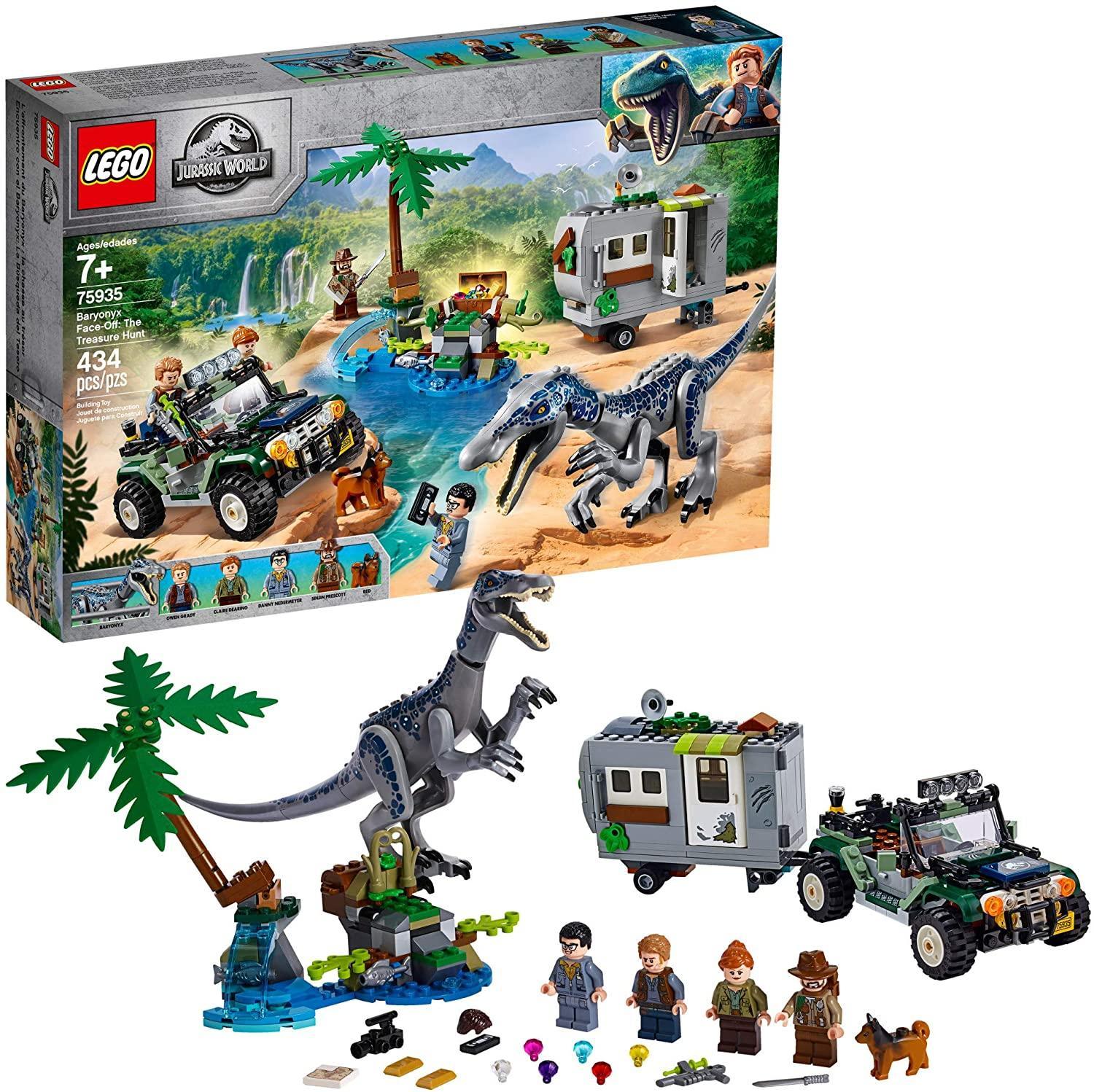 LEGO Jurassic World 75935 Baryonyx Treasure Hunt Set