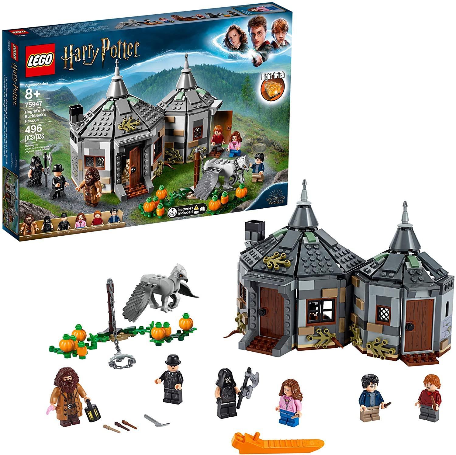 LEGO Harry Potter Hagrid’s Hut Hippogriff Rescue Set 75947