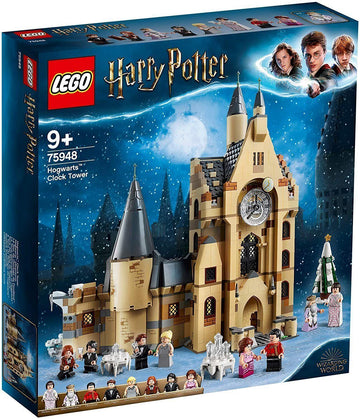 LEGO Harry Potter Hogwarts Castle Clock Tower with 8 Minifigures