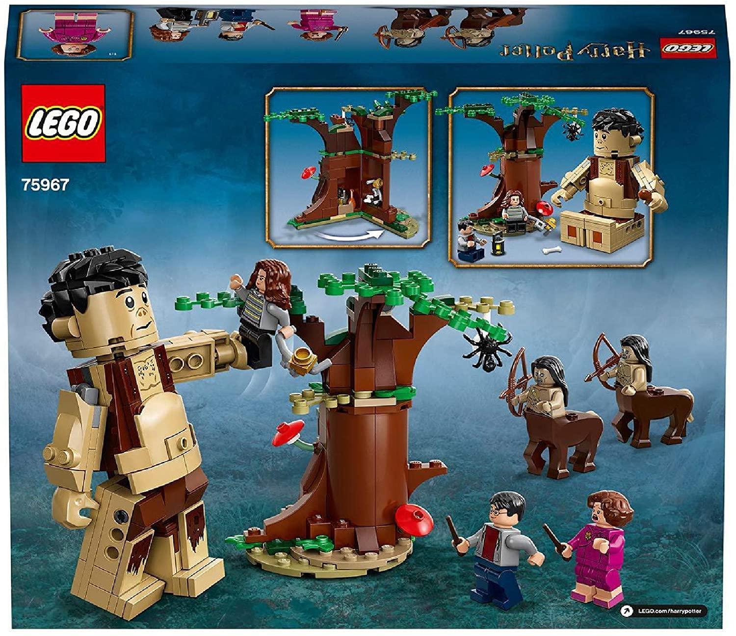 LEGO Harry Potter 75967 Forbidden Forest Set with Grawp