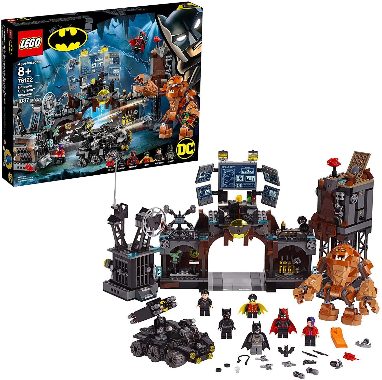 LEGO DC Batman Batcave Clayface Invasion Building Kit