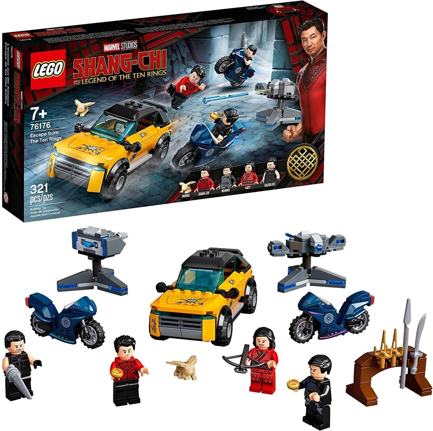 LEGO Marvel Shang-Chi Escape from The Ten Rings Set 76176