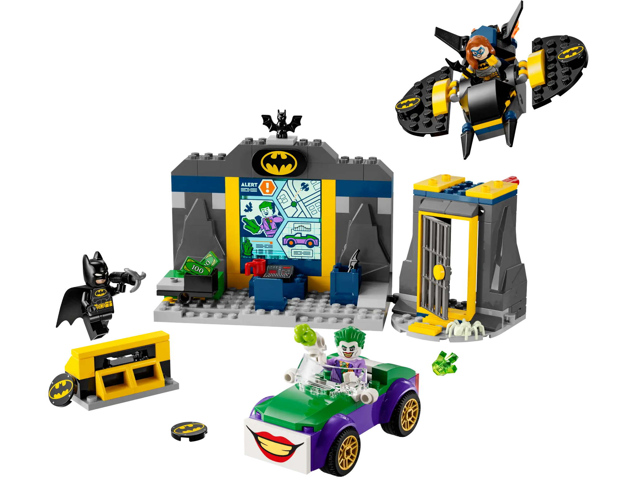 LEGO 76272 Batcave™ Playset with Batman™, Batgirl™ & Joker™