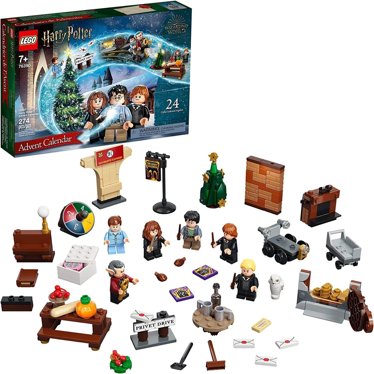 LEGO Harry Potter 76390 Advent Calendar with 24 Surprises