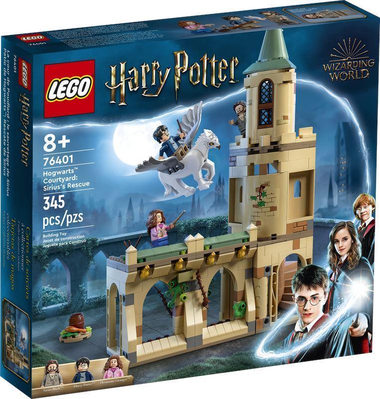 LEGO Harry Potter 76401 Hogwarts Courtyard Sirius's Rescue Set