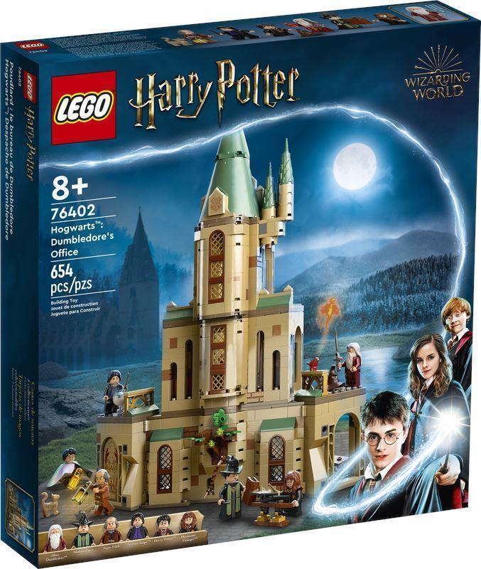 LEGO Harry Potter Dumbledore's Office Set 76402 with 6 Minifigures