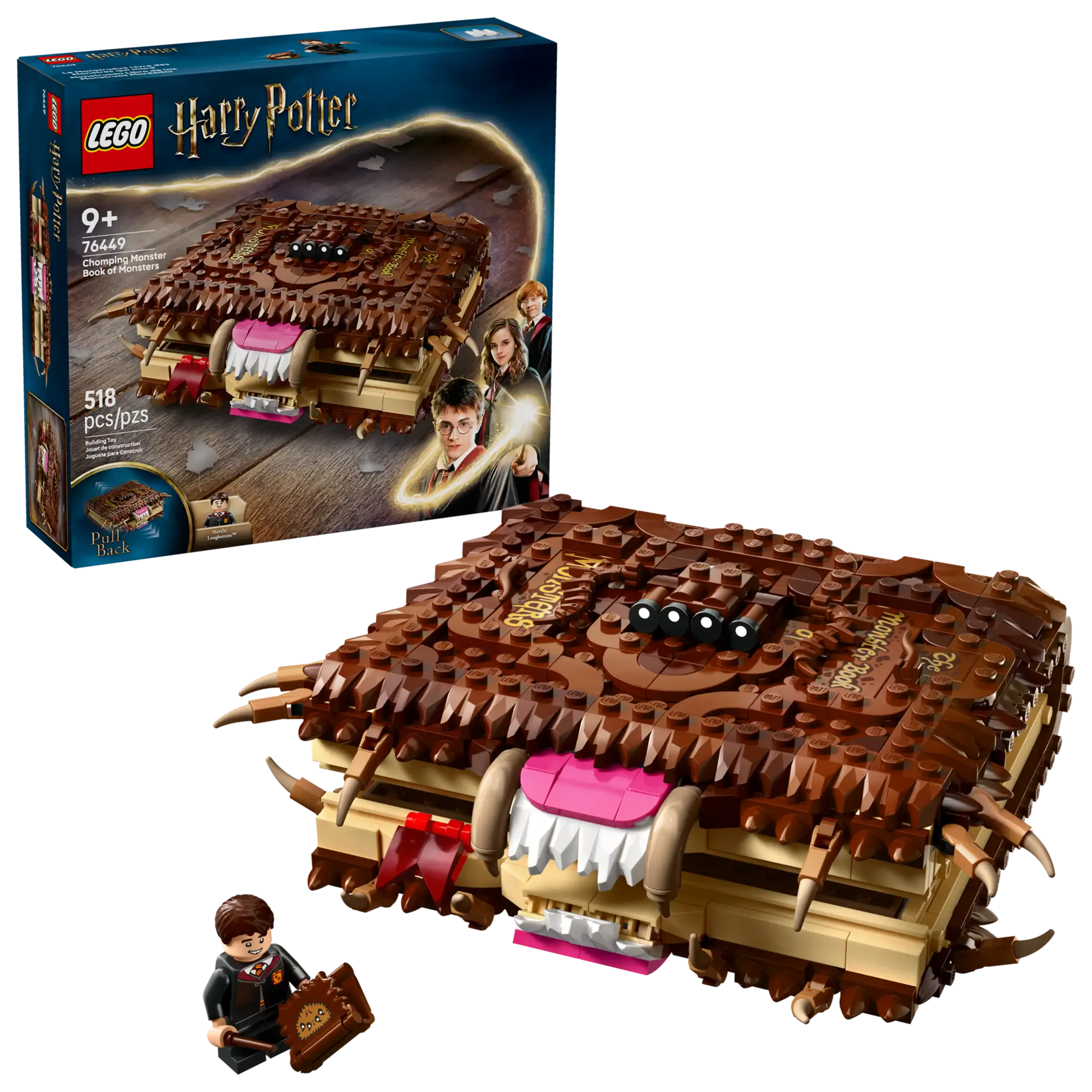 LEGO 76449 Harry Potter Chomping Monster Book Set