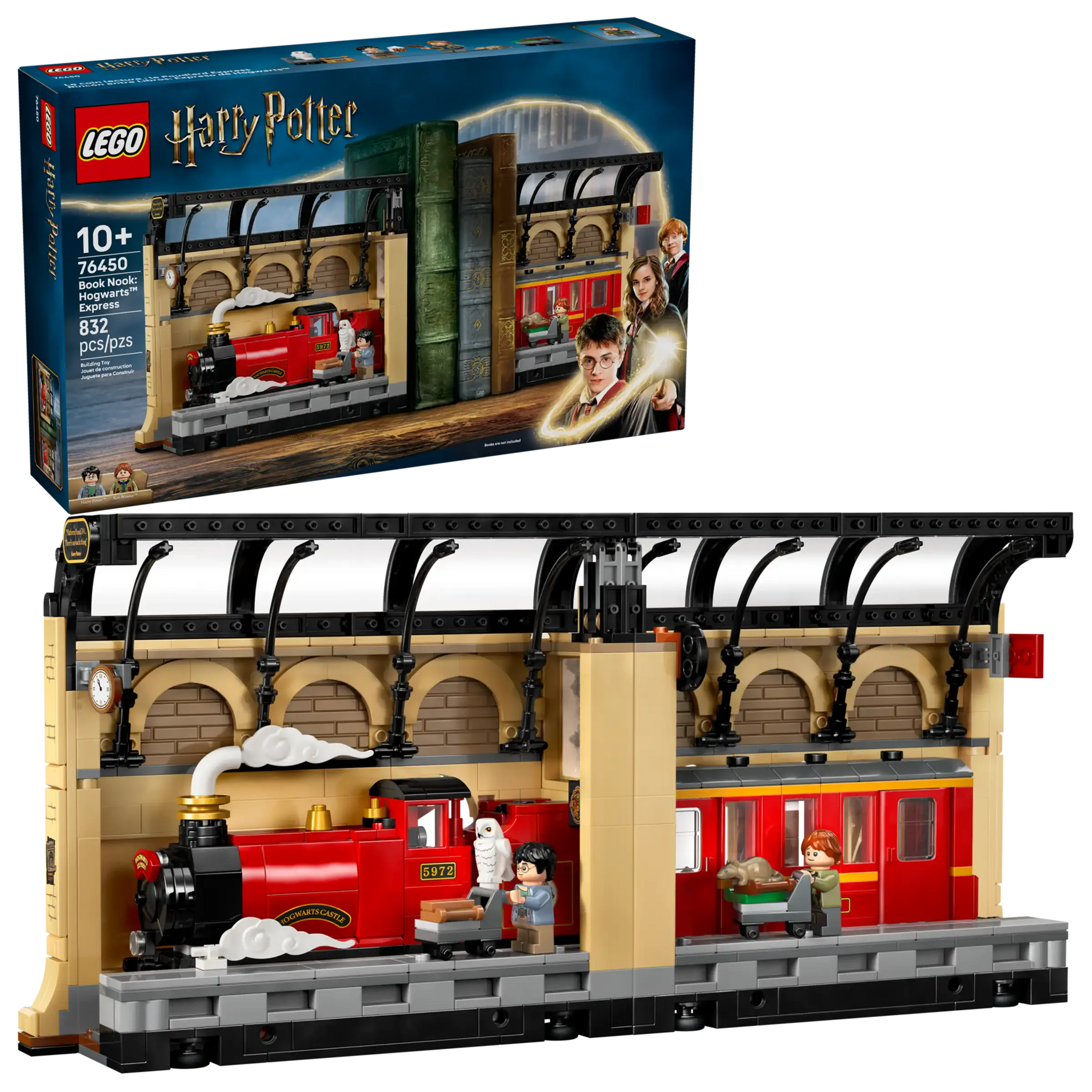 LEGO 76450 Harry Potter Hogwarts Express Book Nook Set