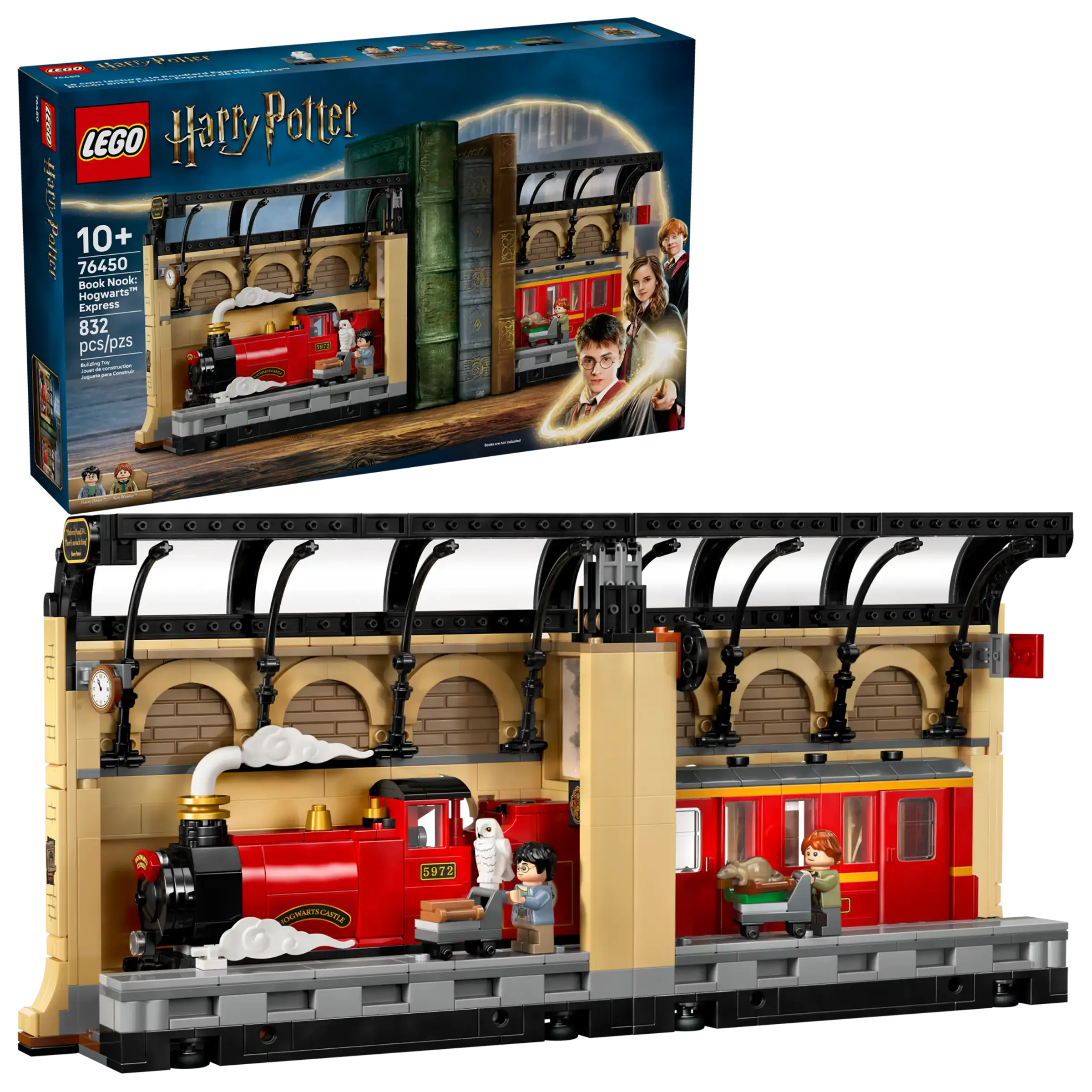 LEGO 76450 Harry Potter Hogwarts Express Book Nook Set