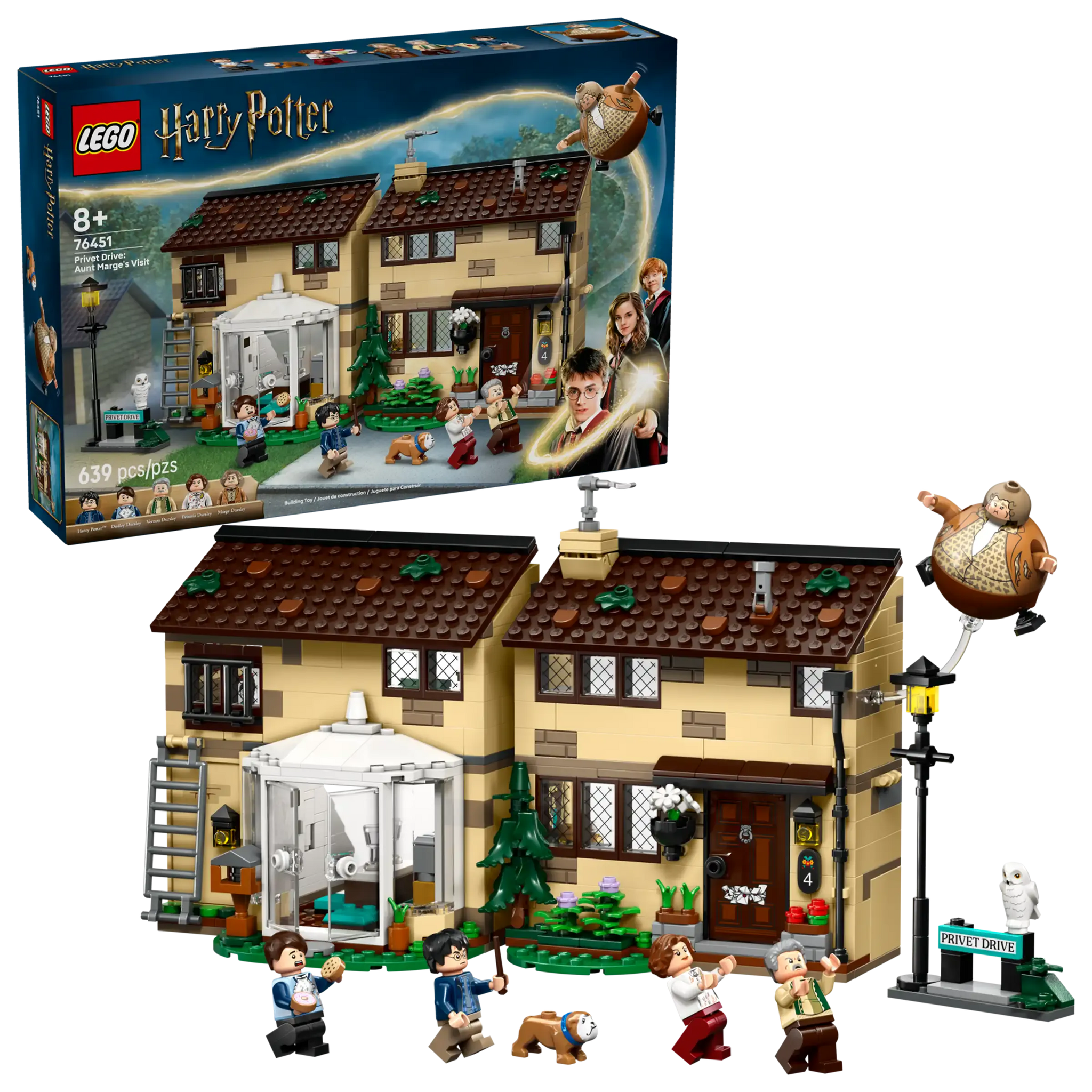 LEGO Harry Potter Privet Drive: Aunt Marge's Visit Set