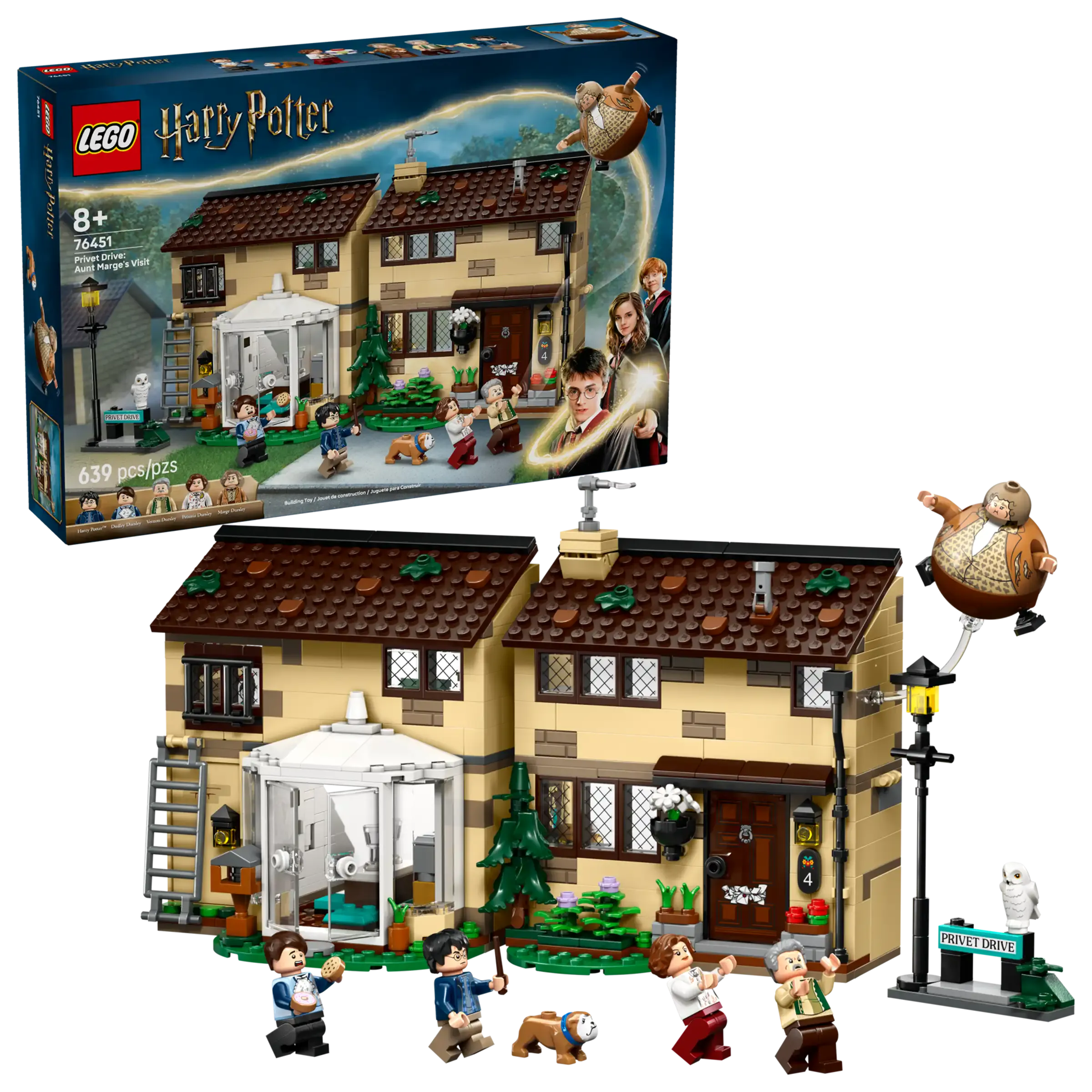 LEGO Harry Potter Privet Drive: Aunt Marge's Visit Set