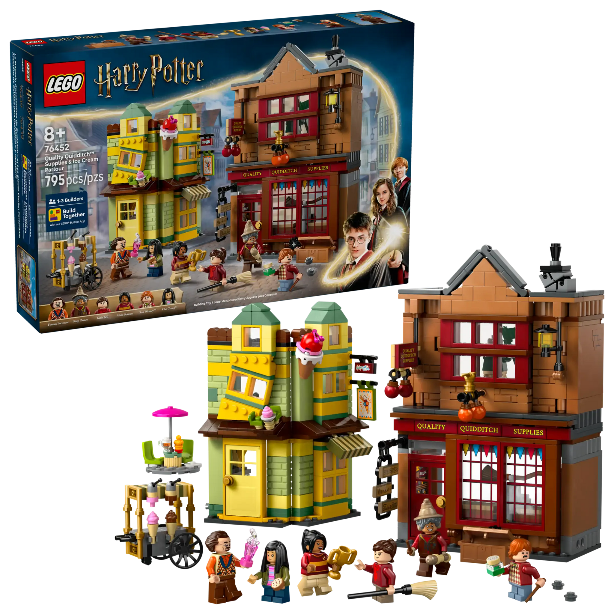 LEGO Harry Potter Quidditch Supplies & Ice Cream Parlour Set