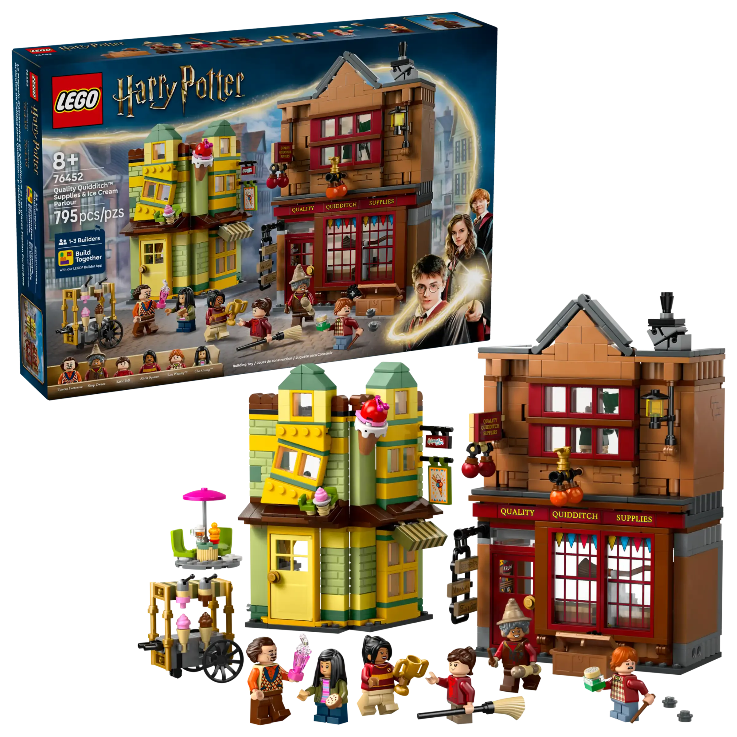 LEGO Harry Potter Quidditch Supplies & Ice Cream Parlour Set