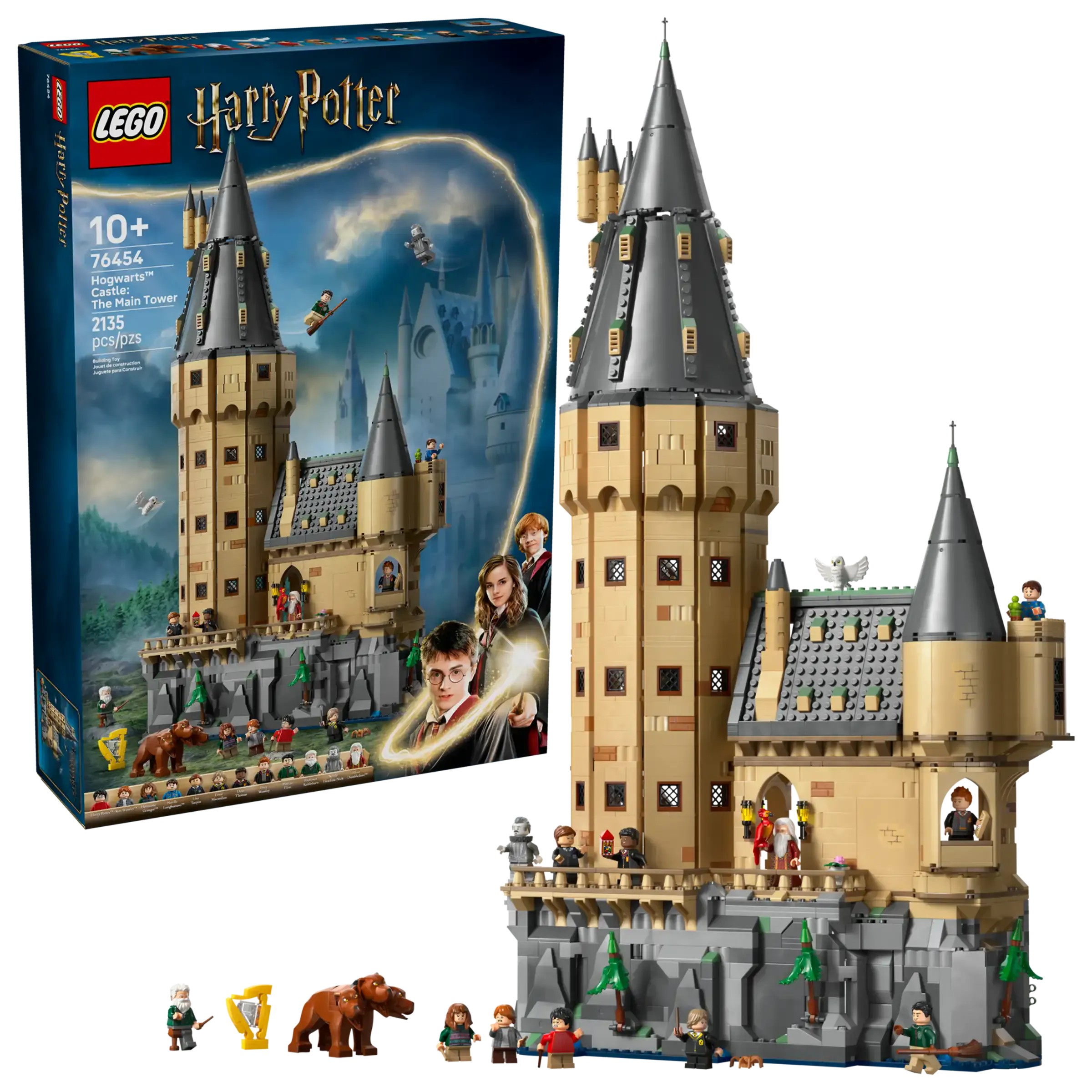 LEGO 76454 Hogwarts Castle Main Tower with 12 Minifigures