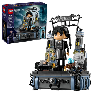 LEGO 76780 Wednesday Addams Figure with Customizable Outfits