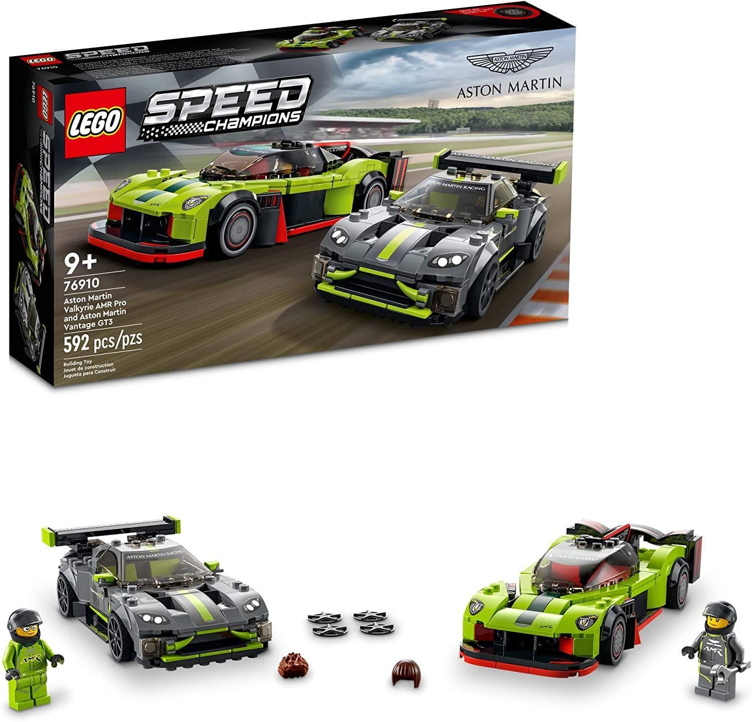 LEGO Speed Champions Aston Martin Valkyrie & Vantage GT3 Set