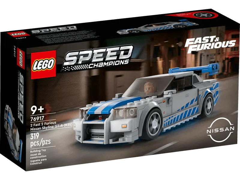 LEGO 76917 2 Fast 2 Furious Nissan Skyline GT-R Model