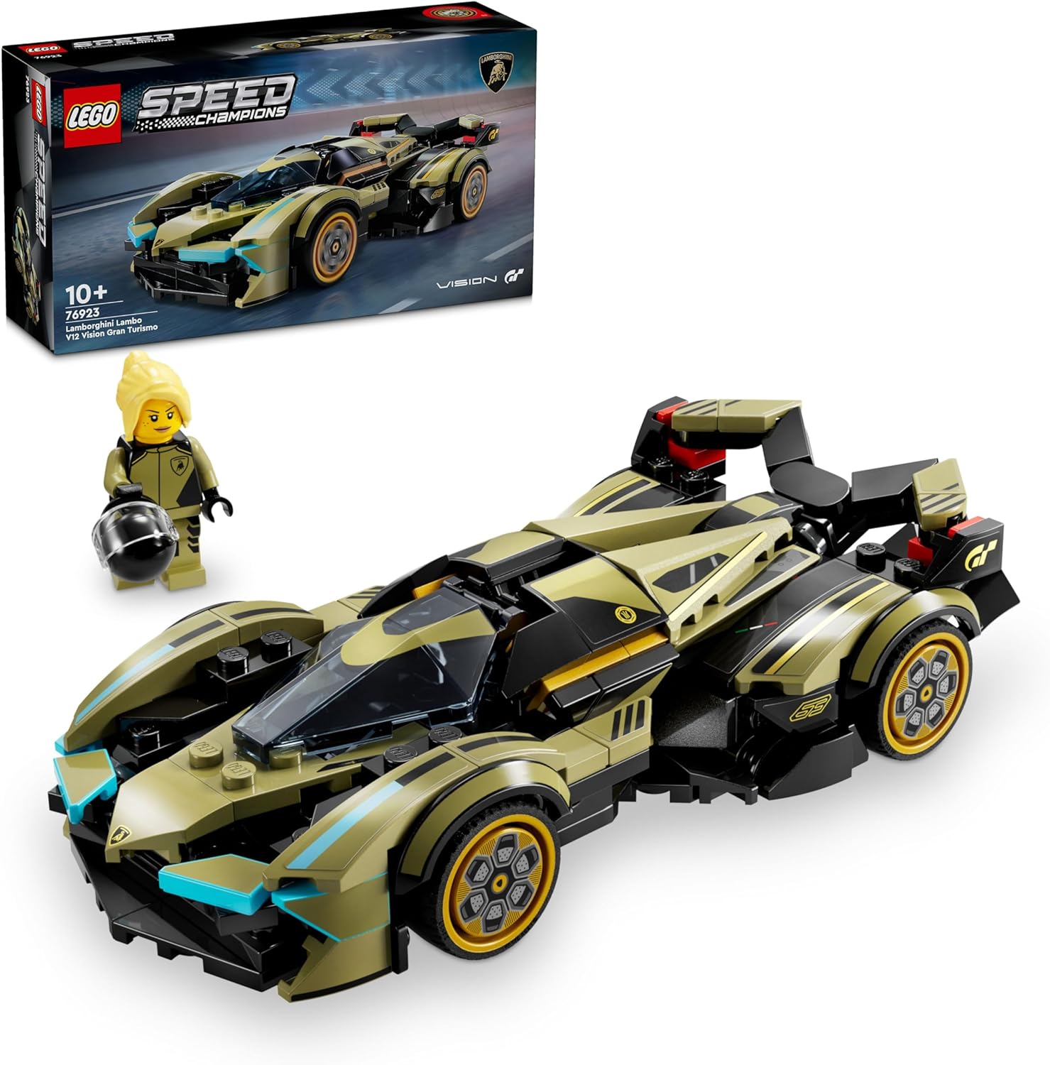 LEGO 76923 Speed Champions Lamborghini V12 Vision GT Set
