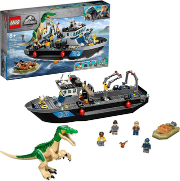 LEGO Jurassic World Baryonyx Dinosaur Boat Escape Set 76942