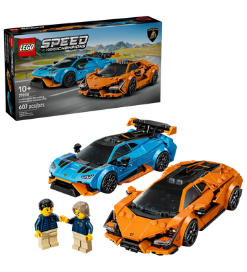 LEGO Speed Champions Lamborghini Revuelto & Huracán STO Set