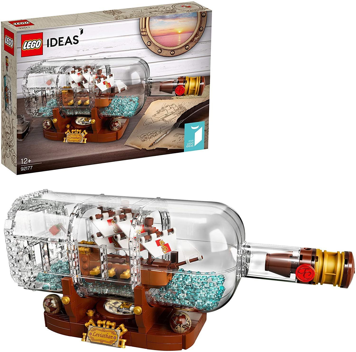 LEGO 92177 Ideas Ship in a Bottle with Display Stand