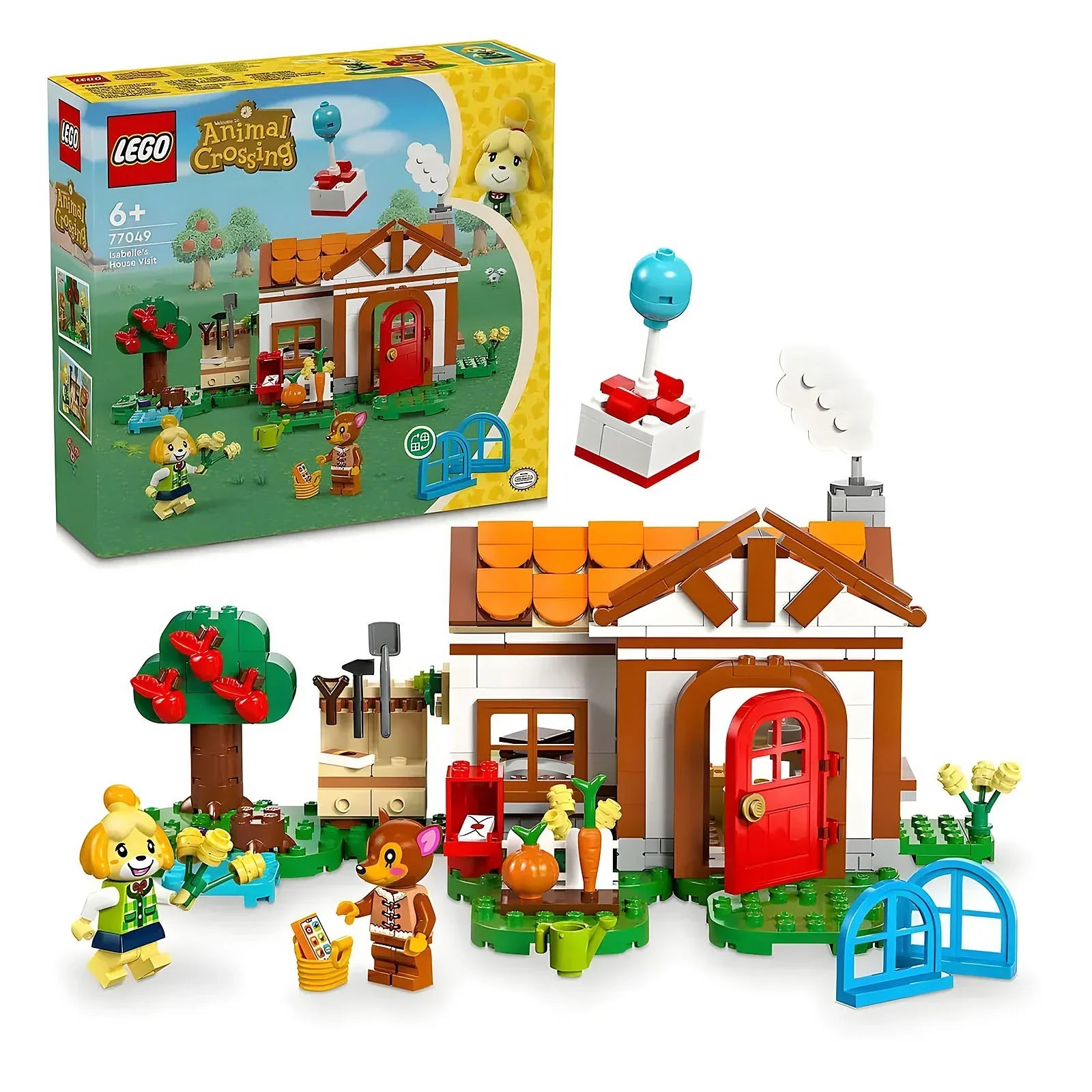 LEGO Animal Crossing Isabelle's House Visit Set 77049