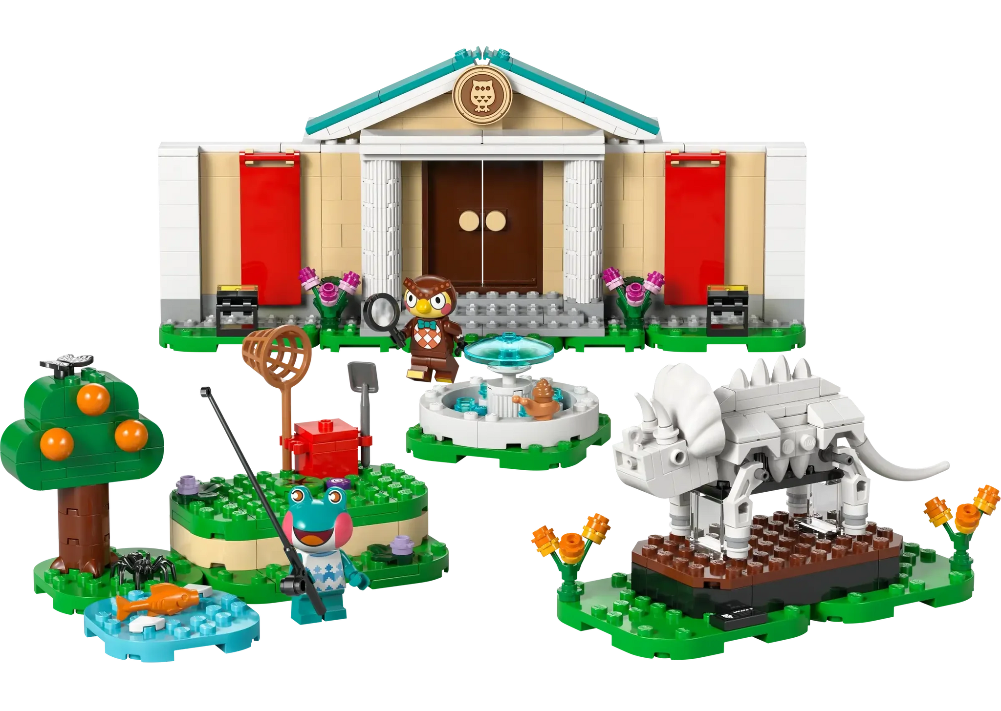 LEGO Animal Crossing Blathers's Museum Collection 77056 Set
