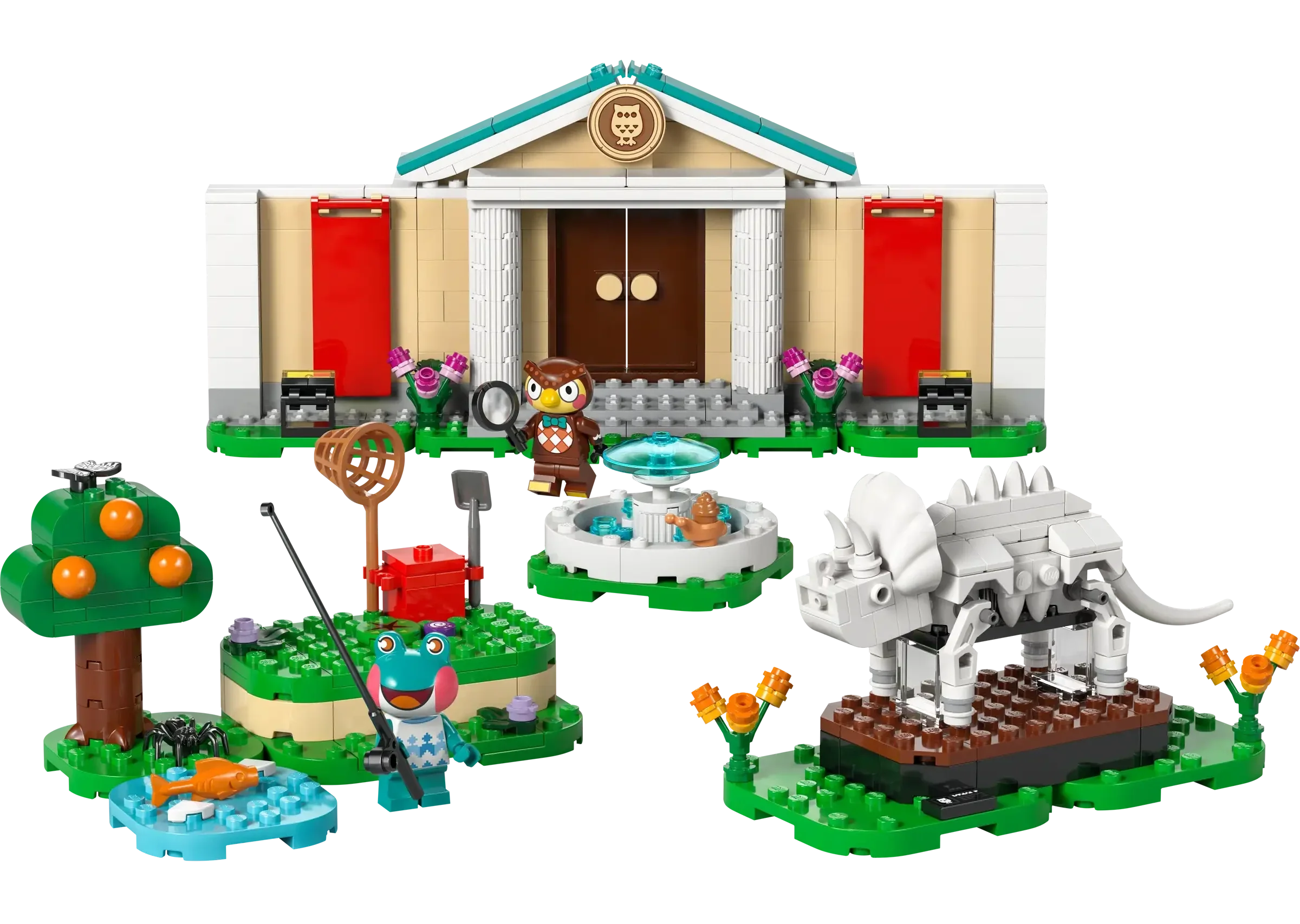 LEGO Animal Crossing Blathers's Museum Collection 77056 Set