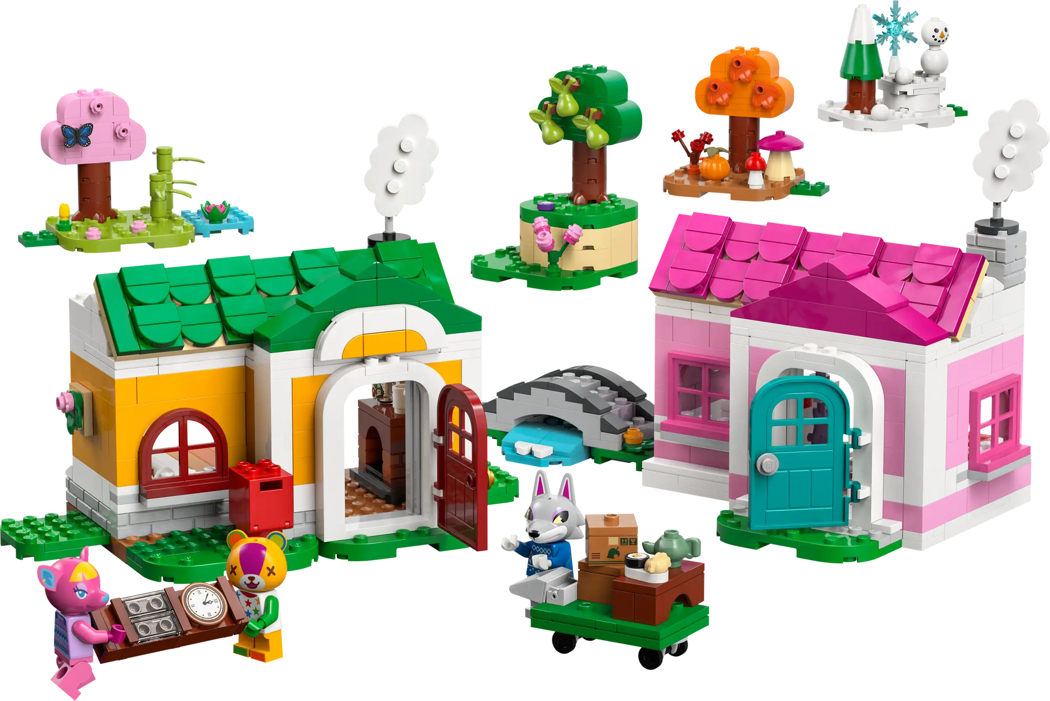 LEGO Animal Crossing 77057 Creative Houses with 3 Minifigures