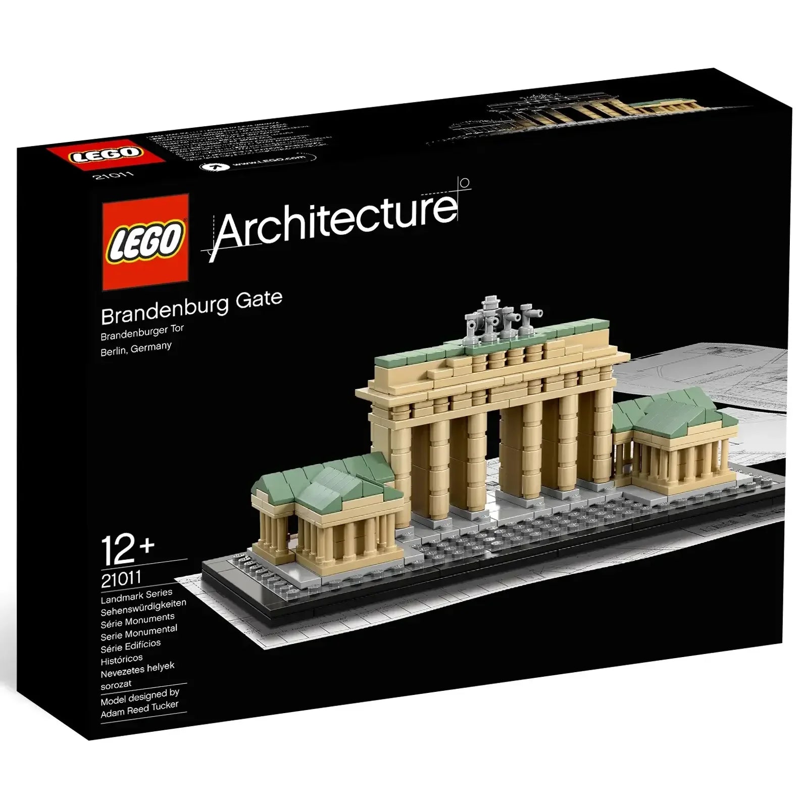 LEGO Architecture 21011 Brandenburg Gate Landmark Model