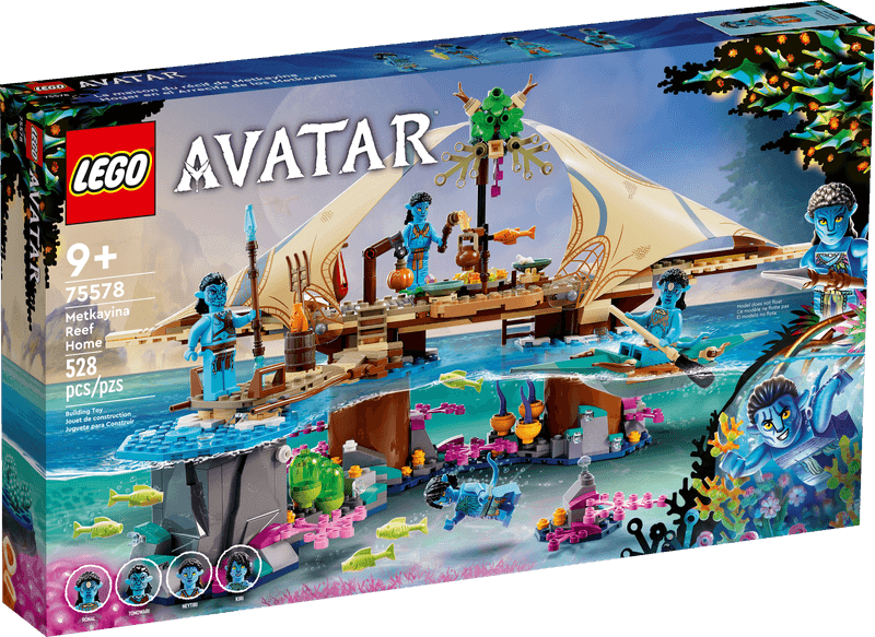 LEGO Avatar Metkayina Reef Home Set with Minifigures 75578