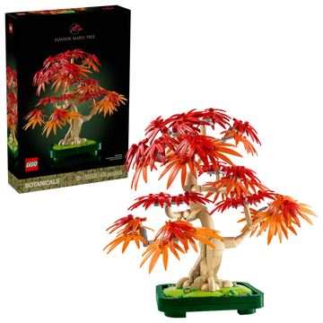 LEGO 10348 Japanese Red Maple Bonsai Tree Building Set