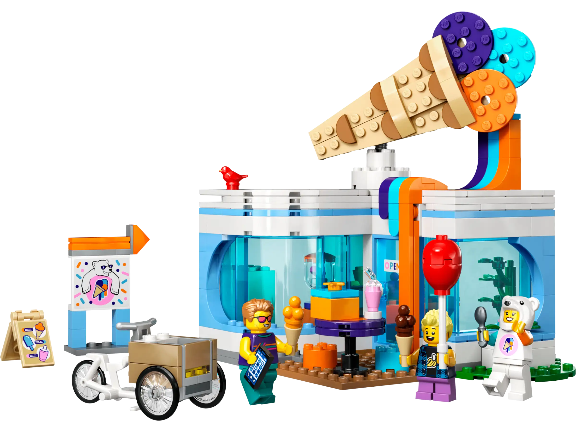 LEGO CITY 60363 Ice-Cream Shop with 3 Minifigures