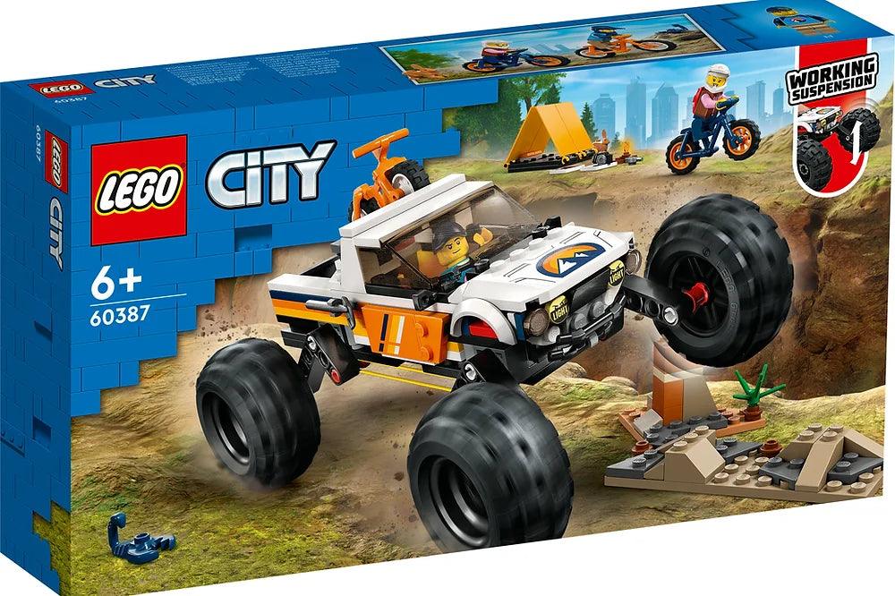 LEGO CITY 60387 4x4 Off-Roader with Bikes & Tent