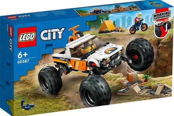 LEGO CITY 60387 4x4 Off-Roader with Bikes & Tent