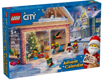 LEGO City Advent Calendar 2024 with 24 Surprises