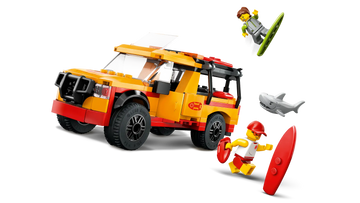 LEGO CITY 60453 Lifeguard Beach Rescue Truck Playset