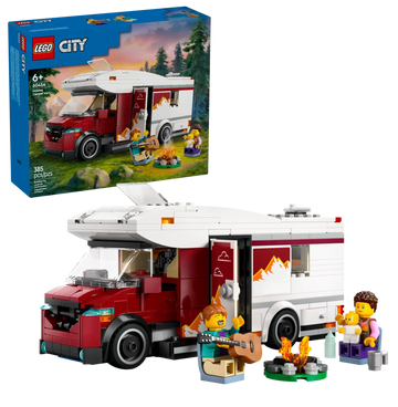 LEGO CITY Holiday Adventure Camper Van Building Set 60454