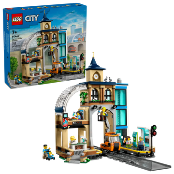 LEGO CITY 60469 Central Train Station with 752 Pieces