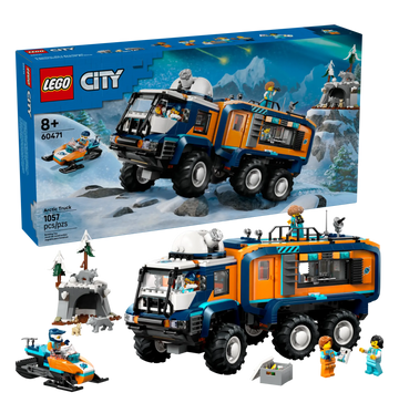 LEGO CITY 60471 Arctic Explorer Science Lab Truck Playset
