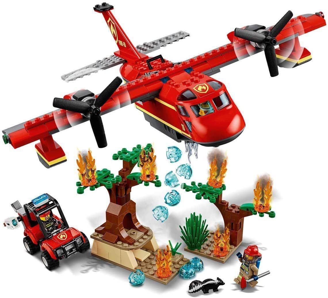 LEGO CITY Fire Plane 60217 Rescue Building Kit 363 Pieces