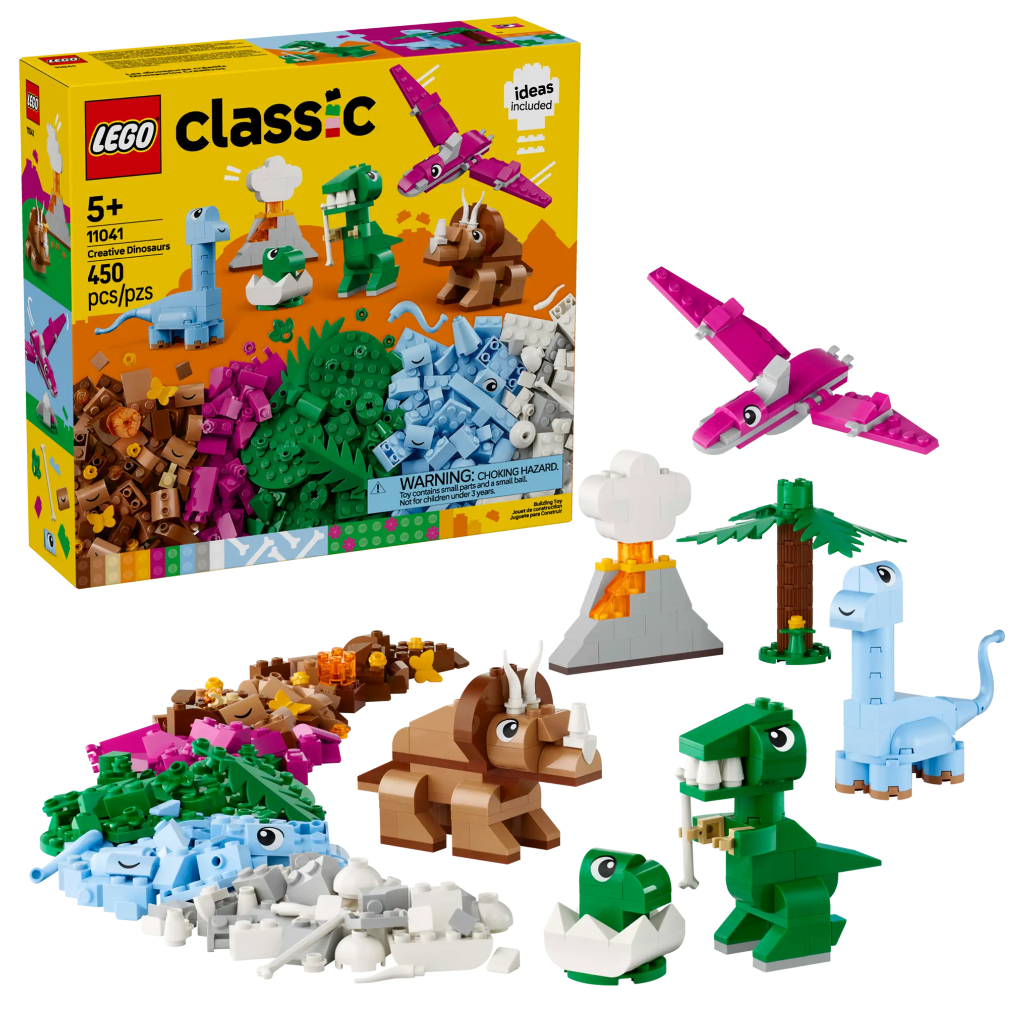 LEGO Classic 11041 Creative Dinosaurs Building Set for Kids