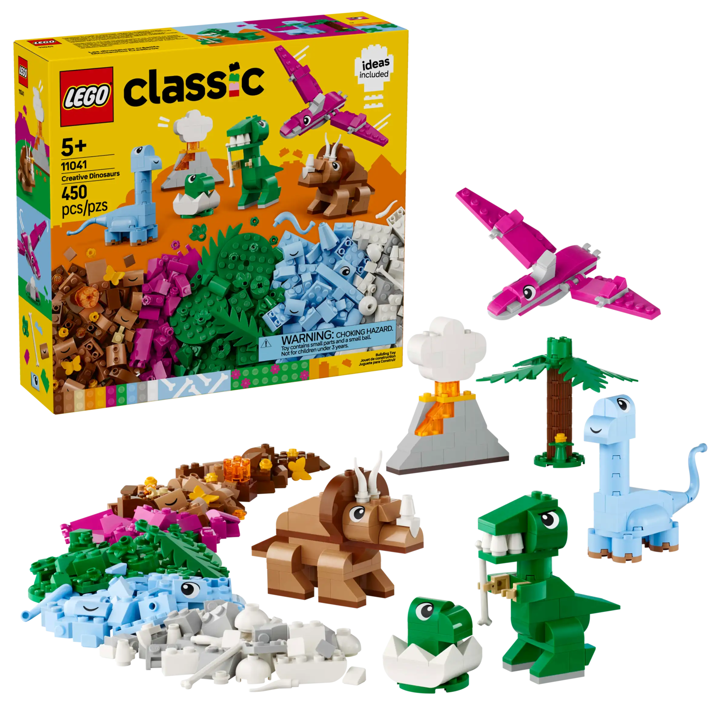 LEGO Classic 11041 Creative Dinosaurs Building Set for Kids