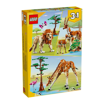 LEGO Creator 31150 Wild Safari Animals 3-in-1 Set