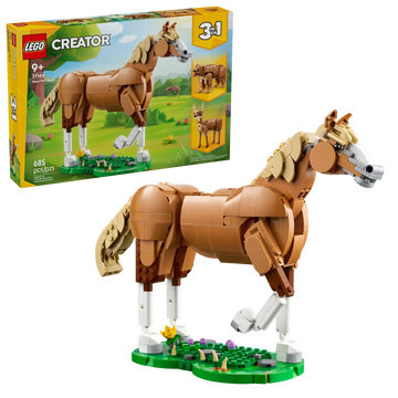 LEGO Creator 31166 Beautiful Horse 3-in-1 Building Set